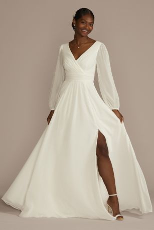 aline wedding dress